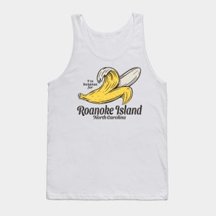 Roanoke Island, NC Summertime Vacationing Going Bananas Tank Top